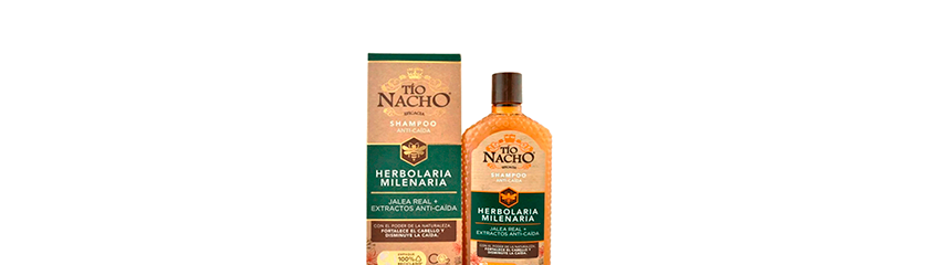 shampoo anitcaida Tío Nacho